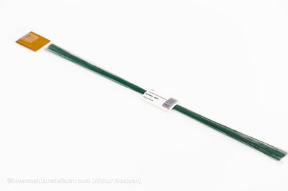 STEEKDRAAD GROENGELAKT 0.4X400mm (40 stuks) - bloemschikmaterialen.com