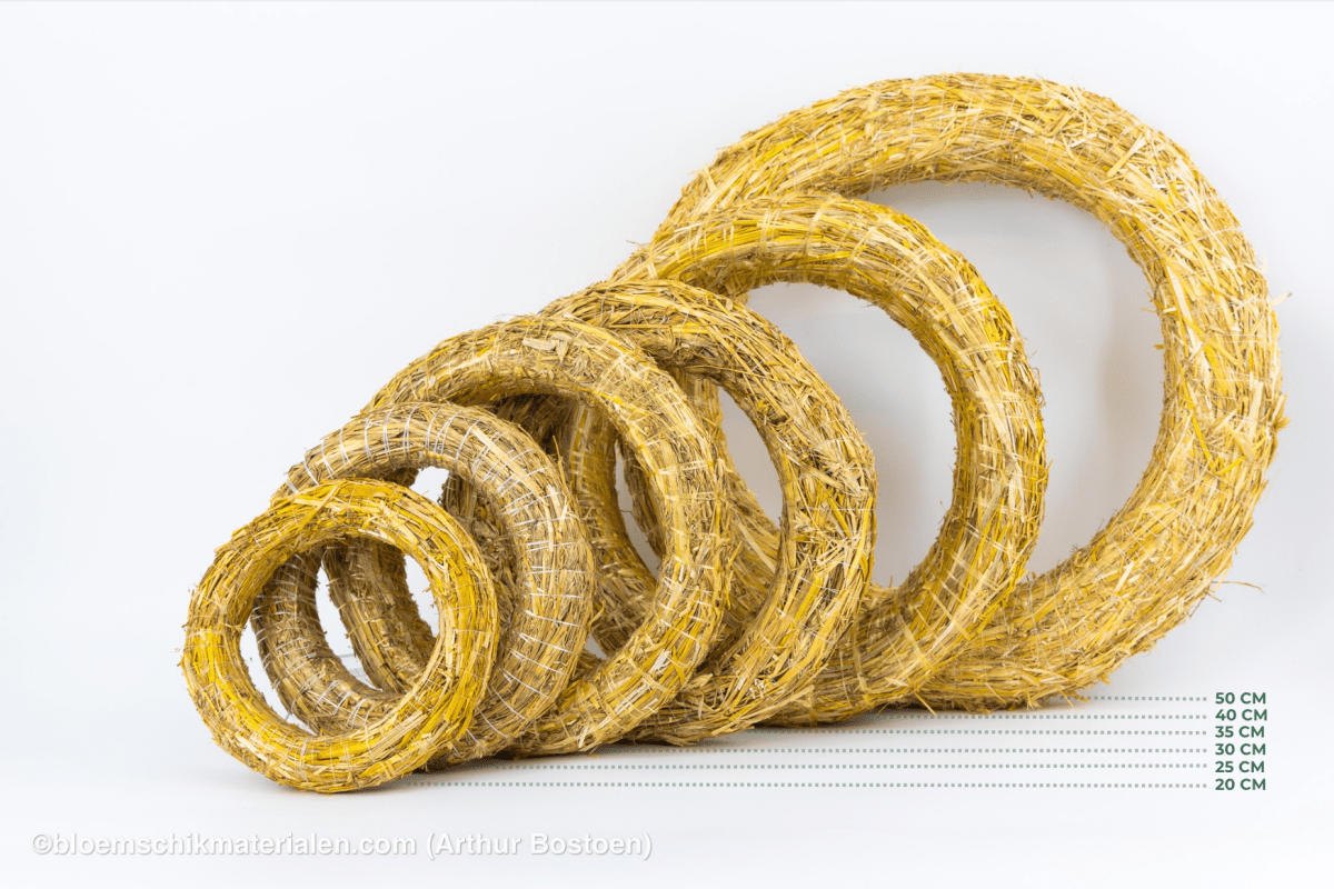 STROKRANS 50 CM - bloemschikmaterialen.com