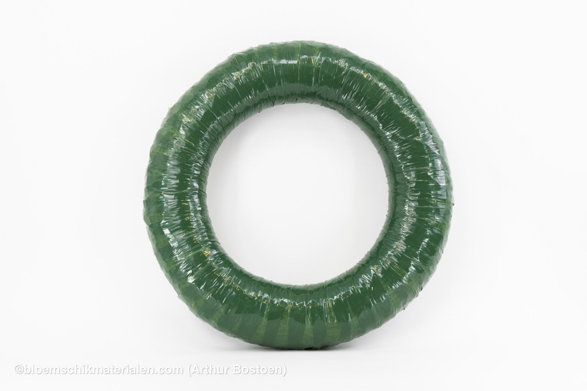 STROKRANS 50 CM + PLASTIC - bloemschikmaterialen.com