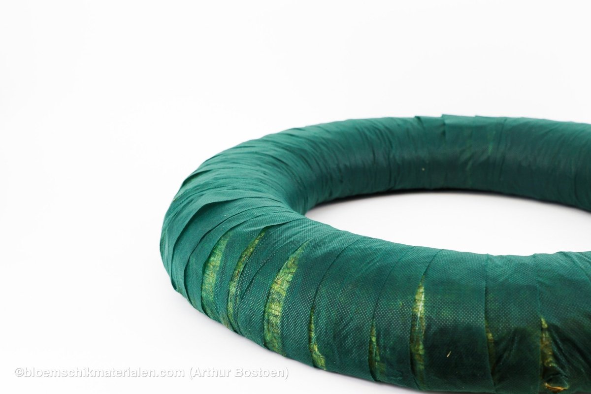 STROKRANS 60 CM + PLASTIC - bloemschikmaterialen.com