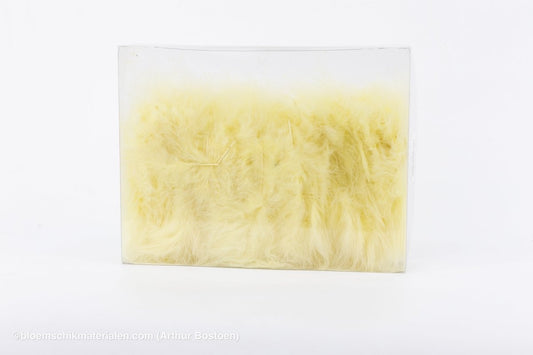 VEREN MARABOU GROOT CHAMPAGNE +/ - 45GR - bloemschikmaterialen.com