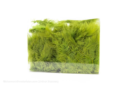 VEREN MARABOU GROOT ZACHTGROEN +/ - 45GR - bloemschikmaterialen.com