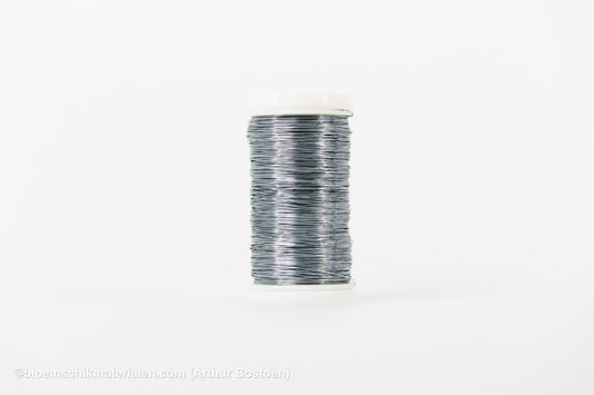 WIKKELDRAAD VERZINKT OP SPOEL (0.30mm dikte, +/ - 160M lang) - bloemschikmaterialen.com