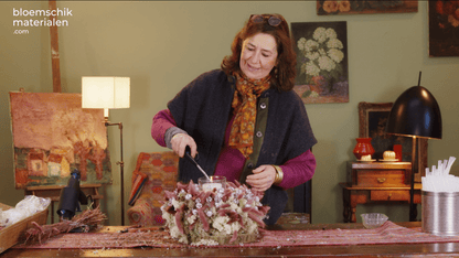 Windlicht met Pastel Touch (Pakket) - bloemschikmaterialen.com