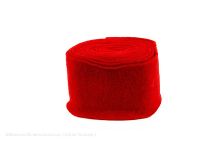 WOL VILT 15CM +/-5M ROOD - bloemschikmaterialen.com