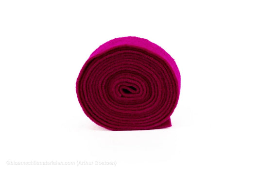 WOL VILT 7.5CM +/-5M FUCHSIA - bloemschikmaterialen.com