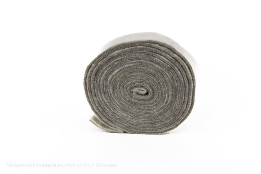 WOL VILT 7.5CM +/-5M GRIJS - bloemschikmaterialen.com