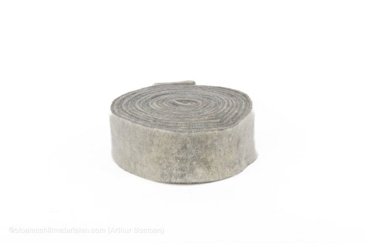 WOL VILT 7.5CM +/-5M GRIJS - bloemschikmaterialen.com