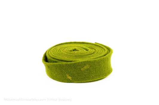 WOL VILT 7.5CM +/-5M MOSGROEN - bloemschikmaterialen.com