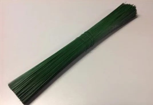 Steekdraad groengelakt 0.4x300mm - 1 kg
