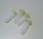 Plastic buisje met dop  5cc 4,5X2cm - 100 stuks