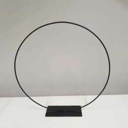 Frame ring op voet 50 cm zwart